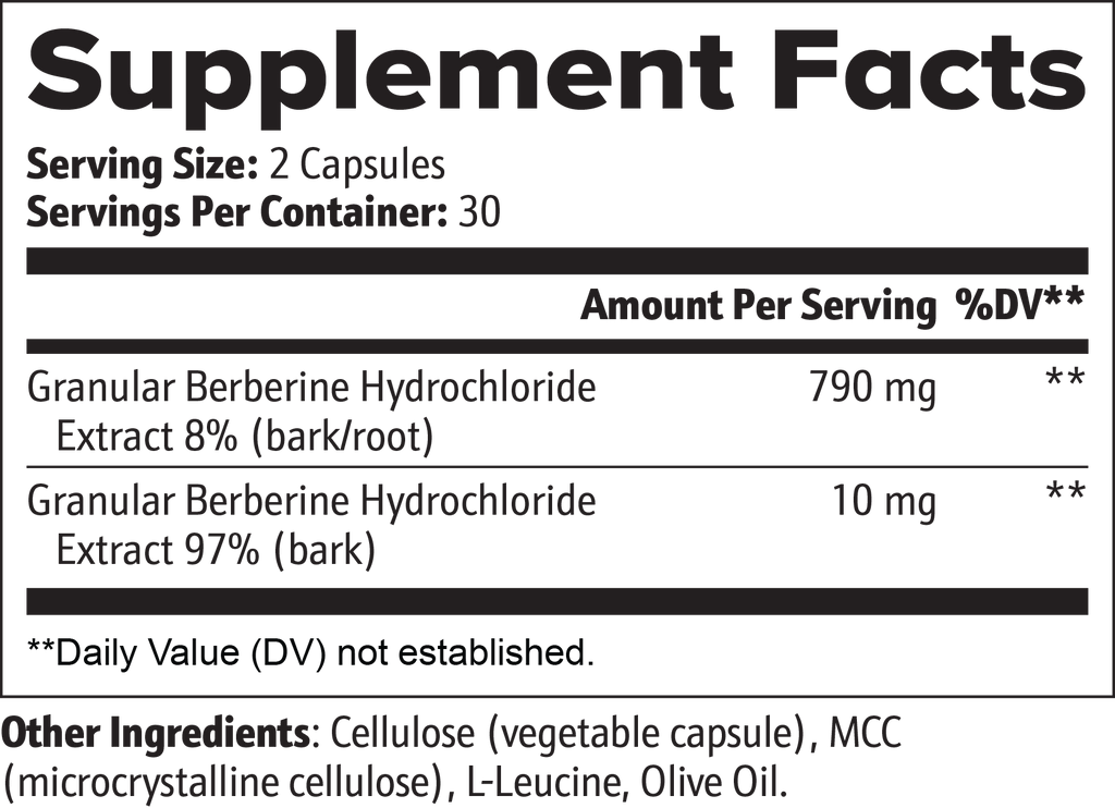 Berberine 1200 — Stay Lean While You Eat Carbs
